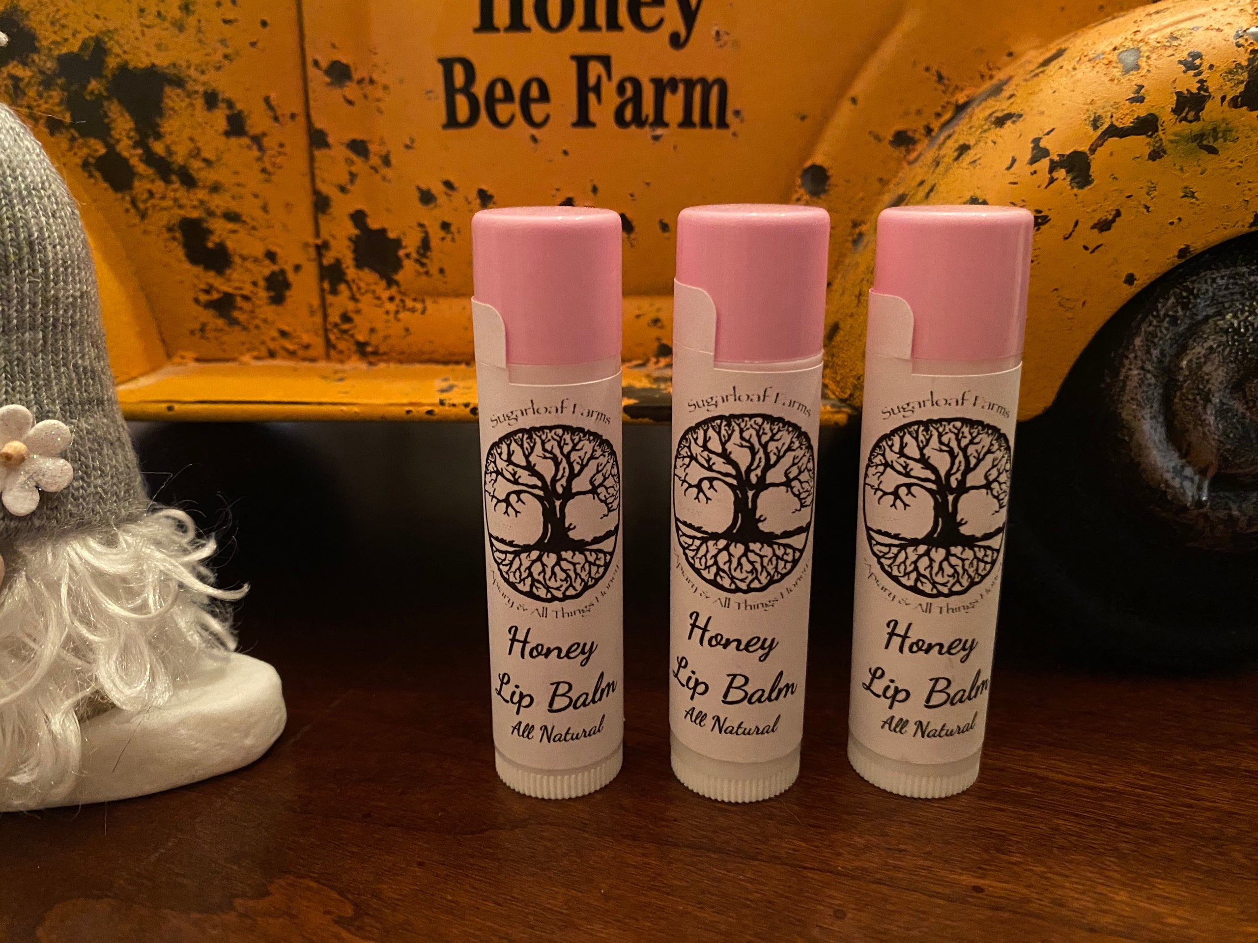 Honey Lip Balm Bubble Gum Sugar Loaf Farms